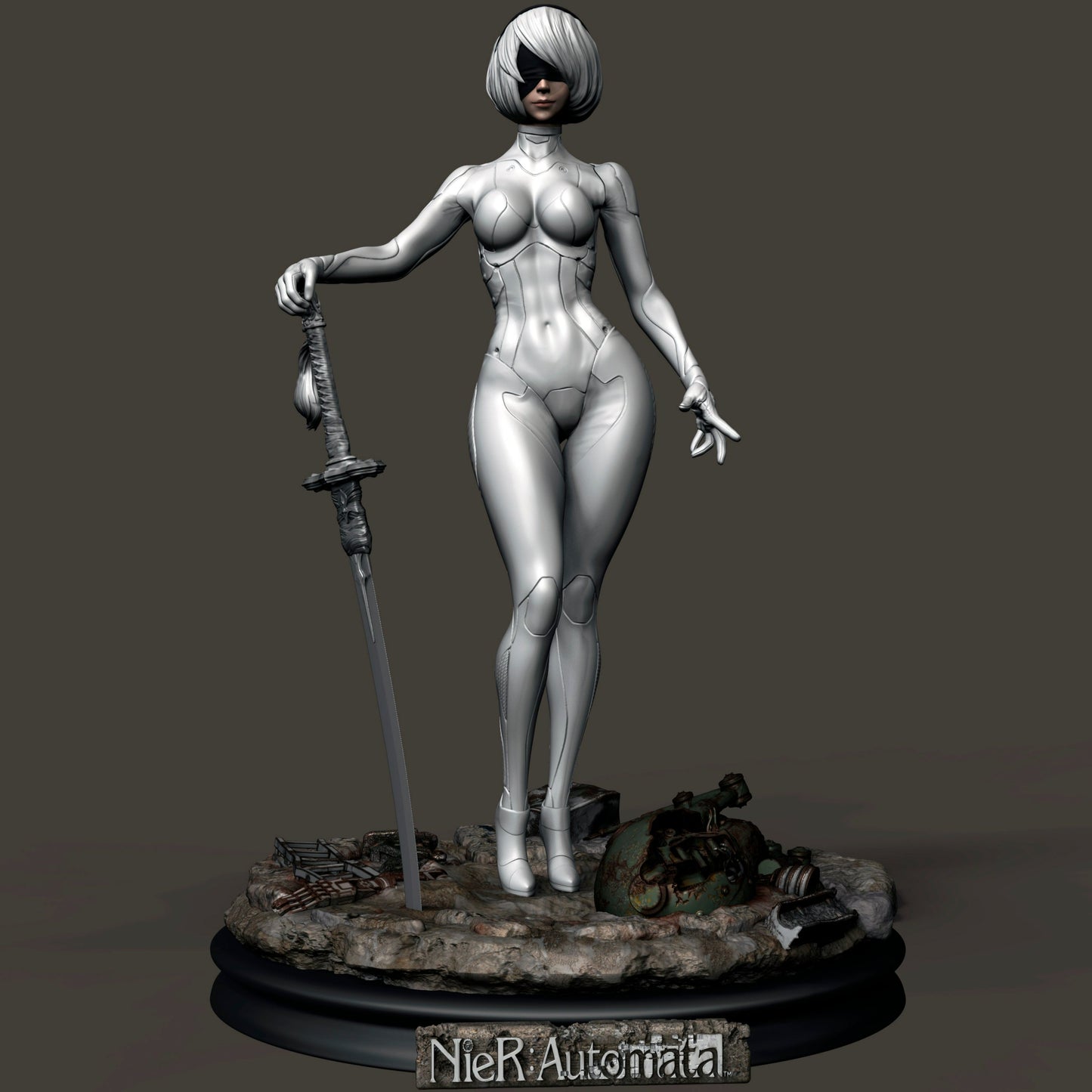 1782 2B - Nier: Automata - STL 3D Print Files