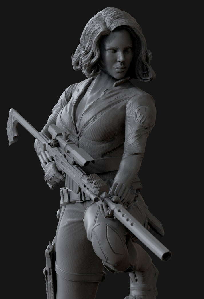 1774 Black Widow - Marvel Comics - STL 3D Print Files – My Stl