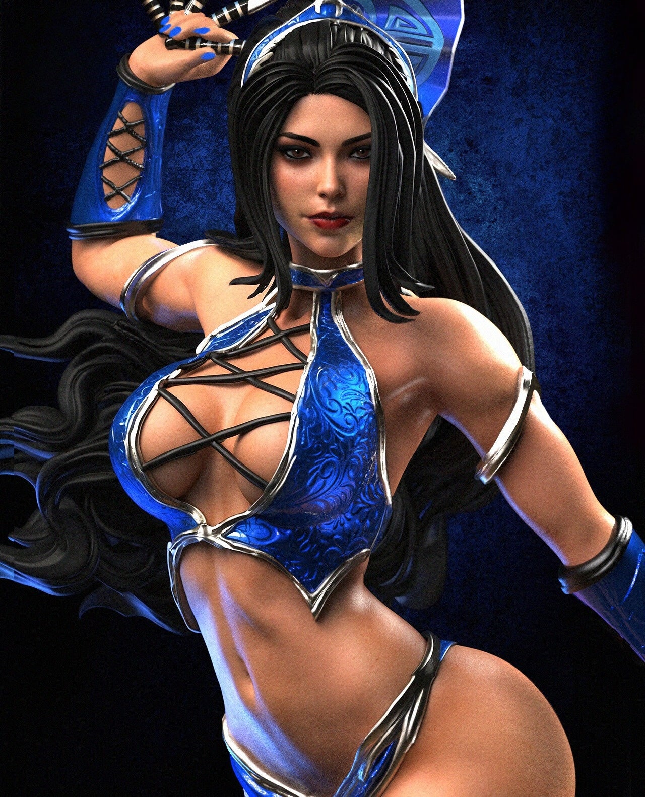 2977 Kitana - Mortal Kombat - STL 3D Print Files