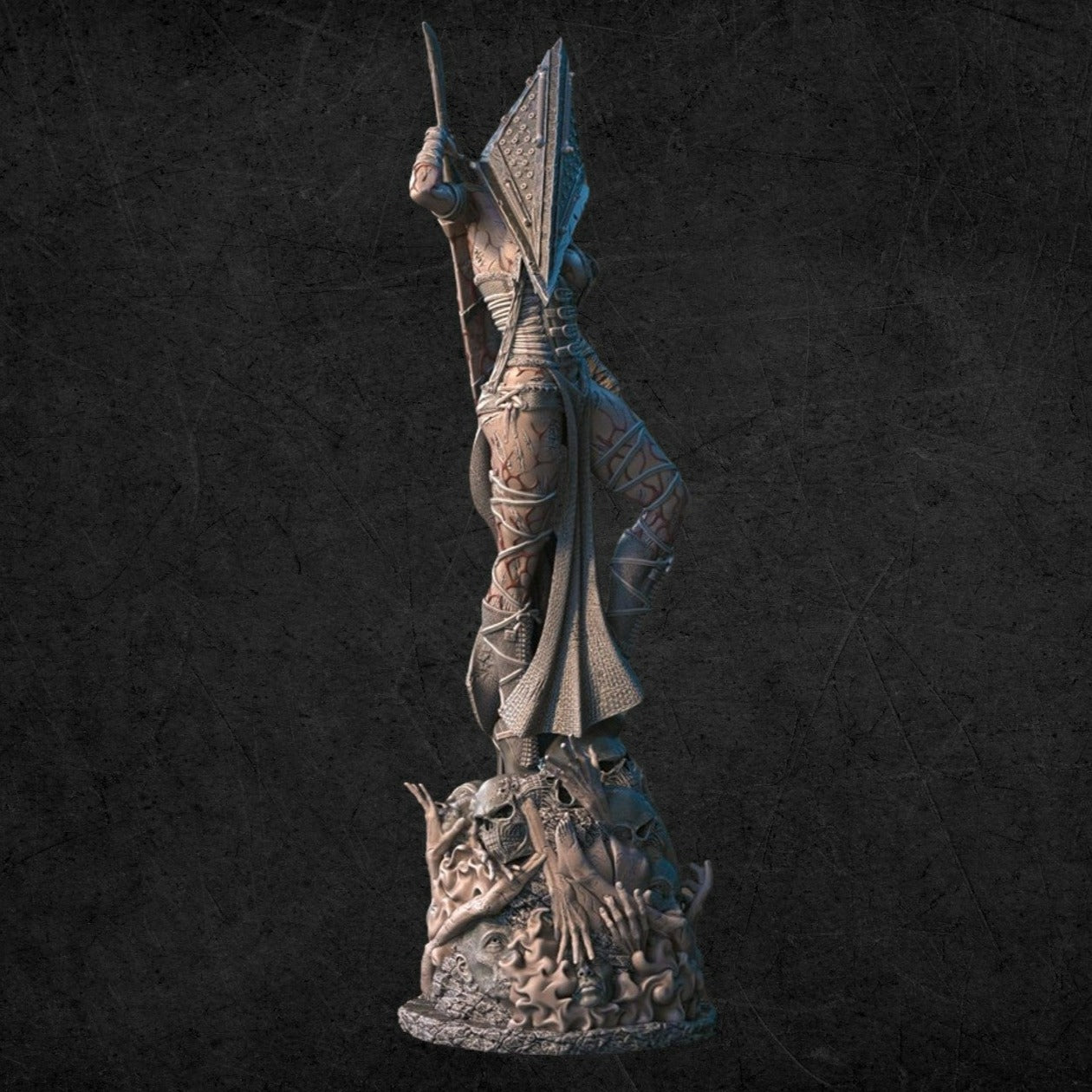 1956 Lady Pyramid Head - Silent Hill - STL 3D Print Files