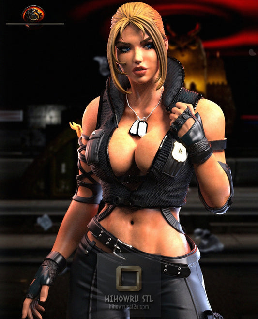 5182 Sonya Blade - Mortal Kombat - STL 3D Print Files