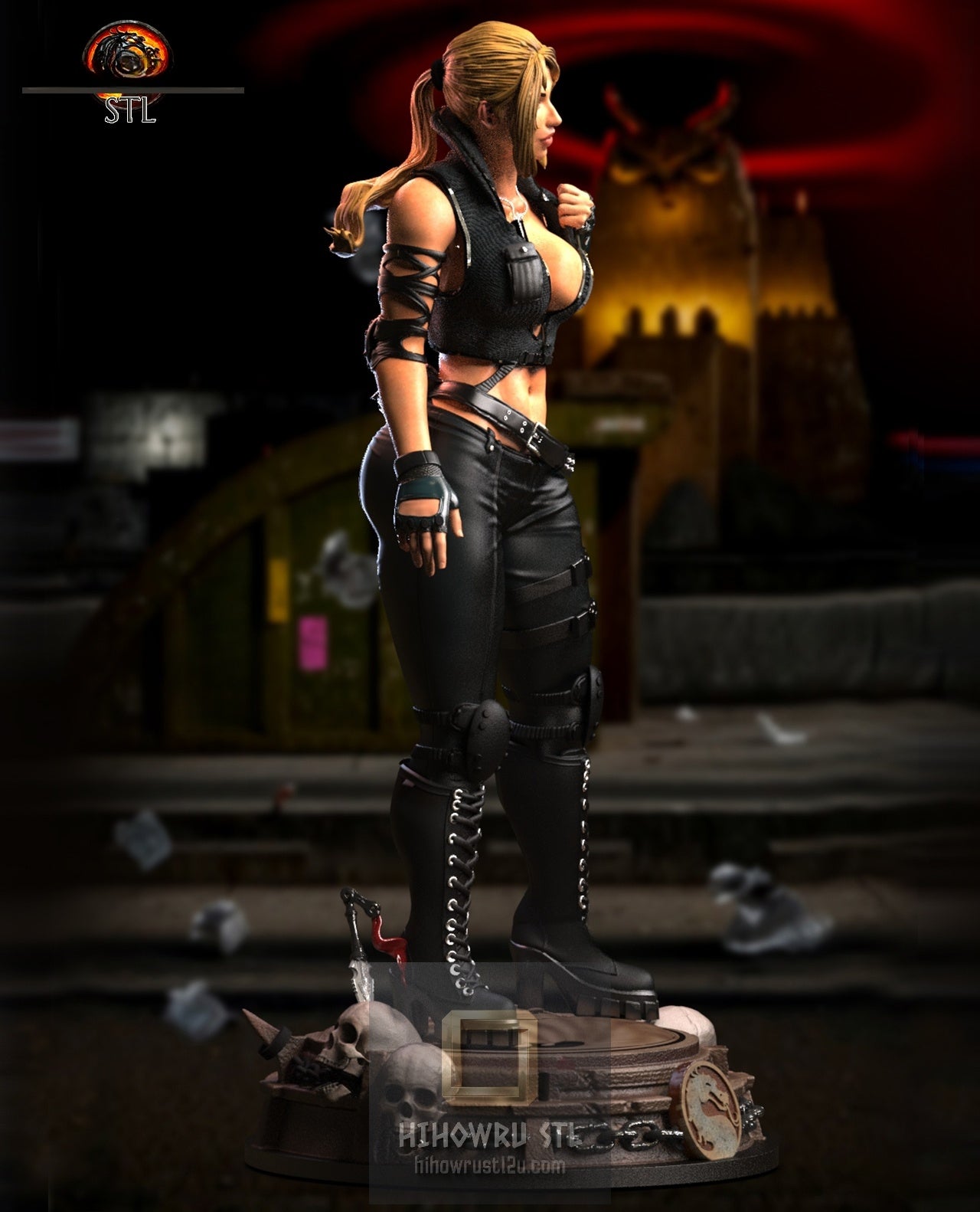 5182 Sonya Blade - Mortal Kombat - STL 3D Print Files