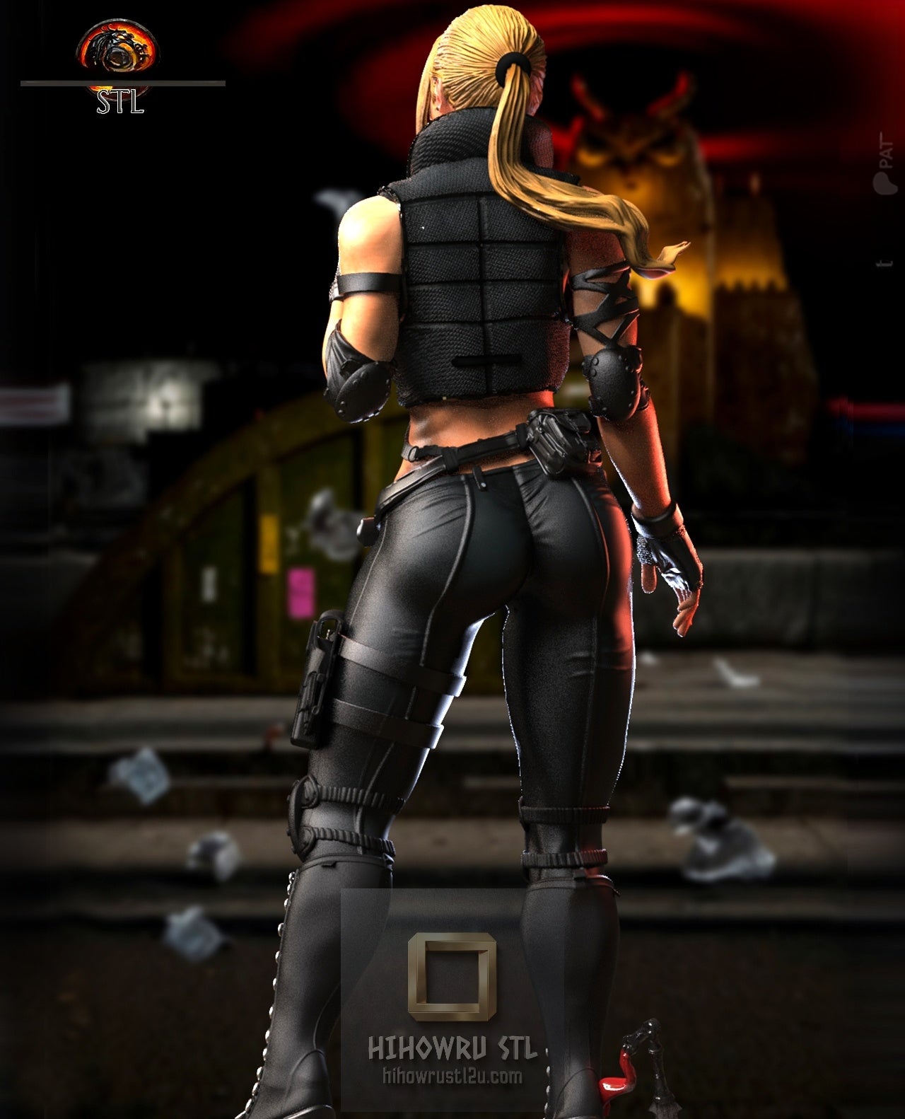 5182 Sonya Blade - Mortal Kombat - STL 3D Print Files