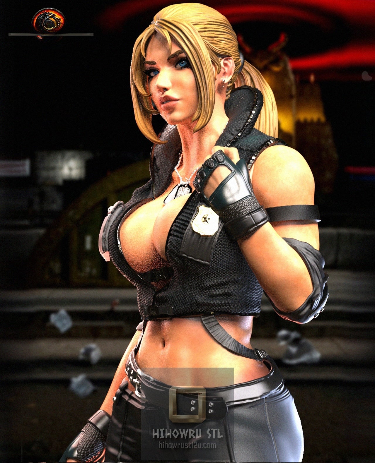 5182 Sonya Blade - Mortal Kombat - STL 3D Print Files