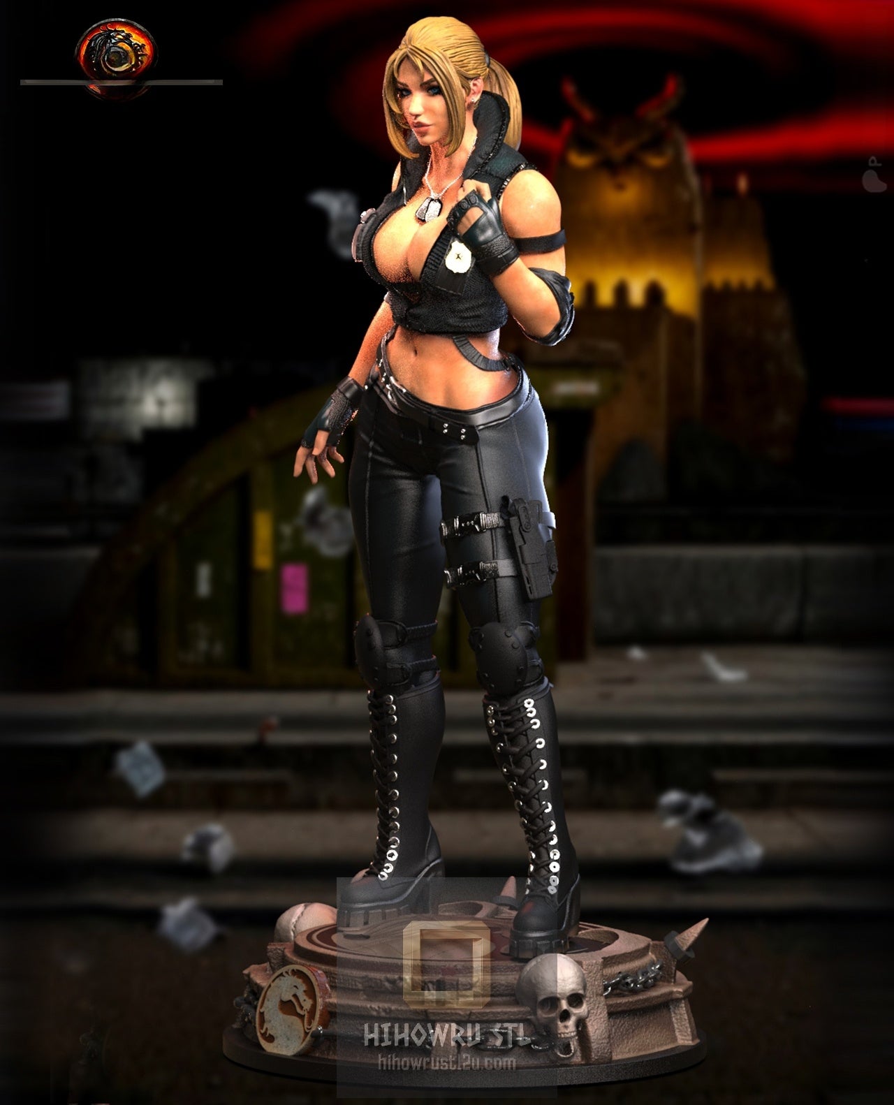5182 Sonya Blade - Mortal Kombat - STL 3D Print Files