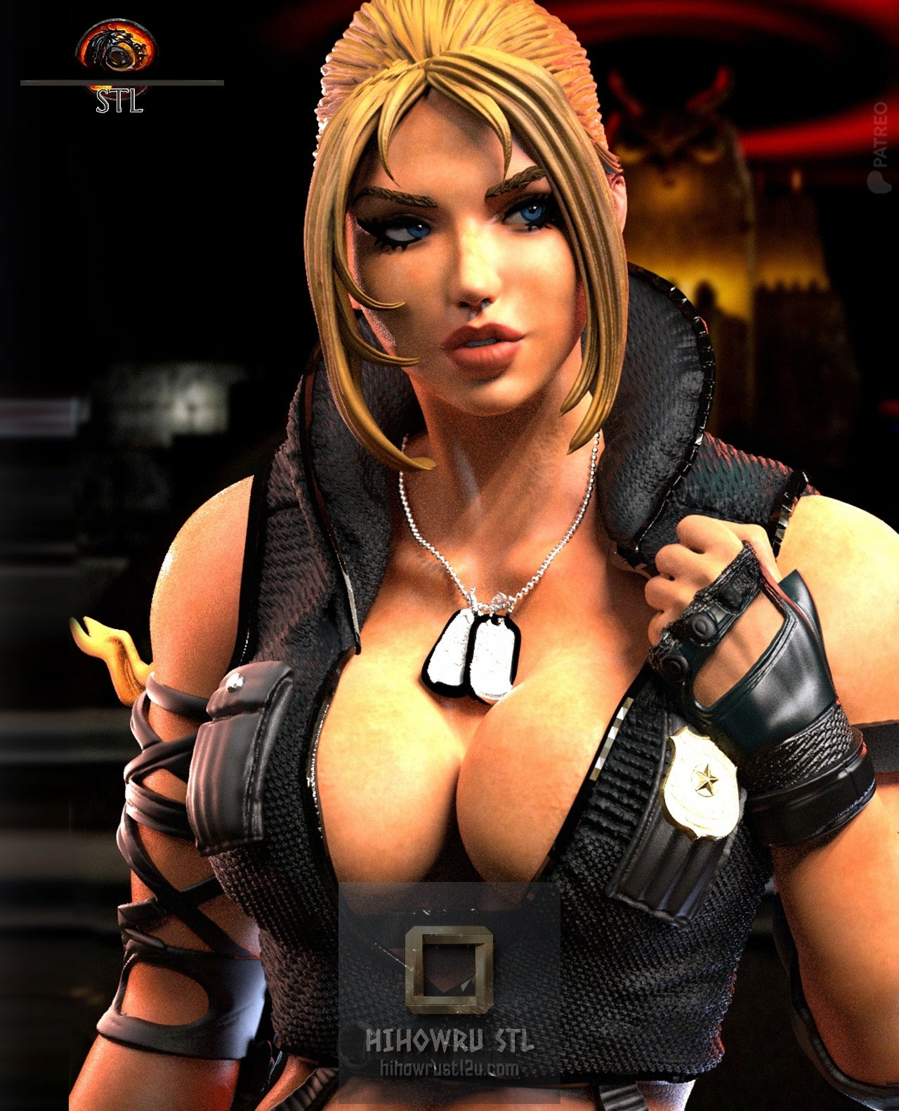 5182 Sonya Blade - Mortal Kombat - STL 3D Print Files