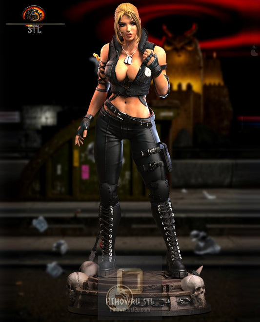5182 Sonya Blade - Mortal Kombat - STL 3D Print Files