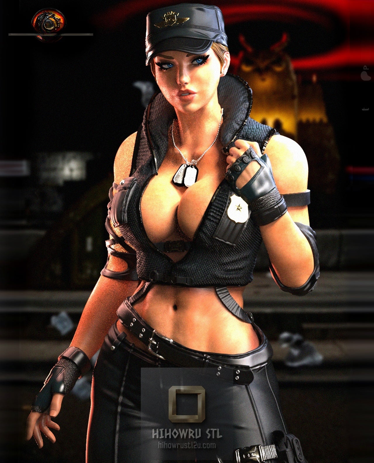 5182 Sonya Blade - Mortal Kombat - STL 3D Print Files