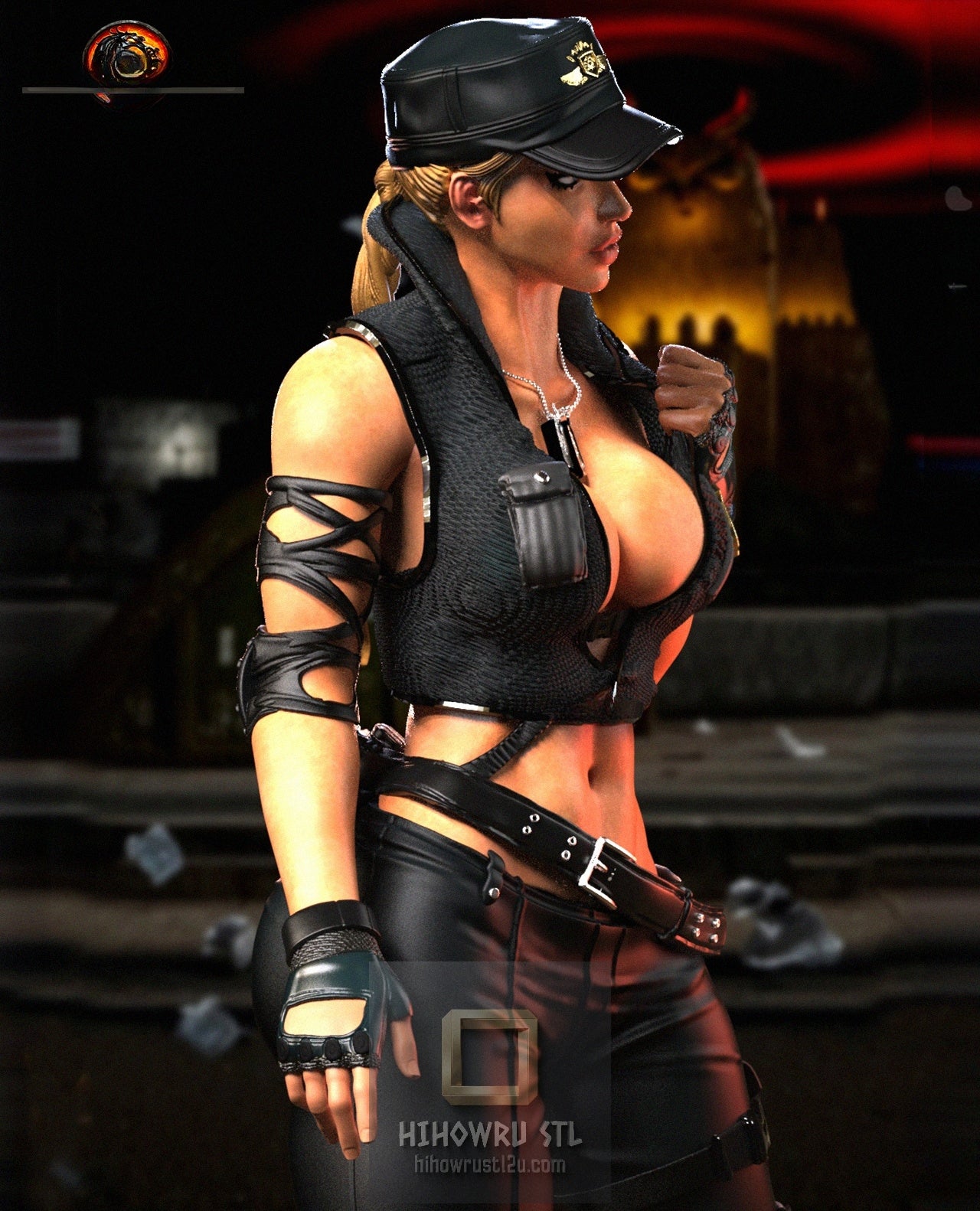 5182 Sonya Blade - Mortal Kombat - STL 3D Print Files