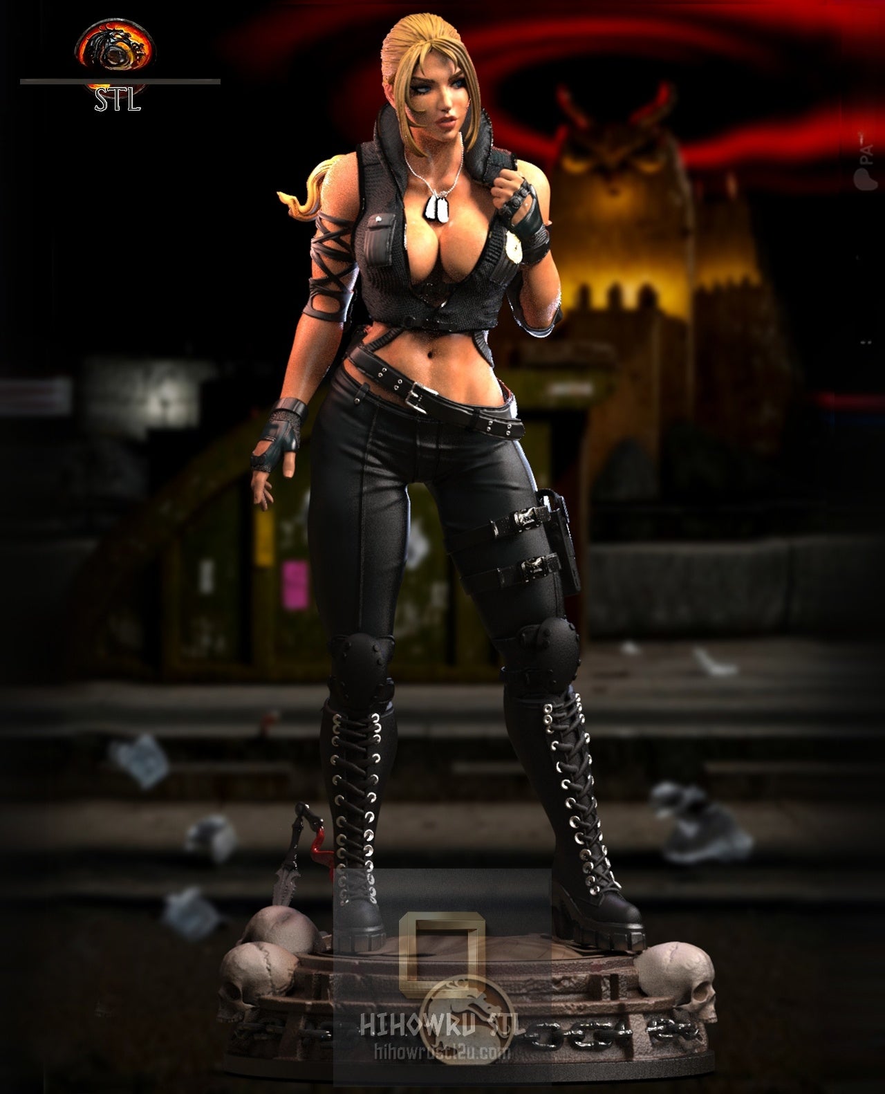 5182 Sonya Blade - Mortal Kombat - STL 3D Print Files