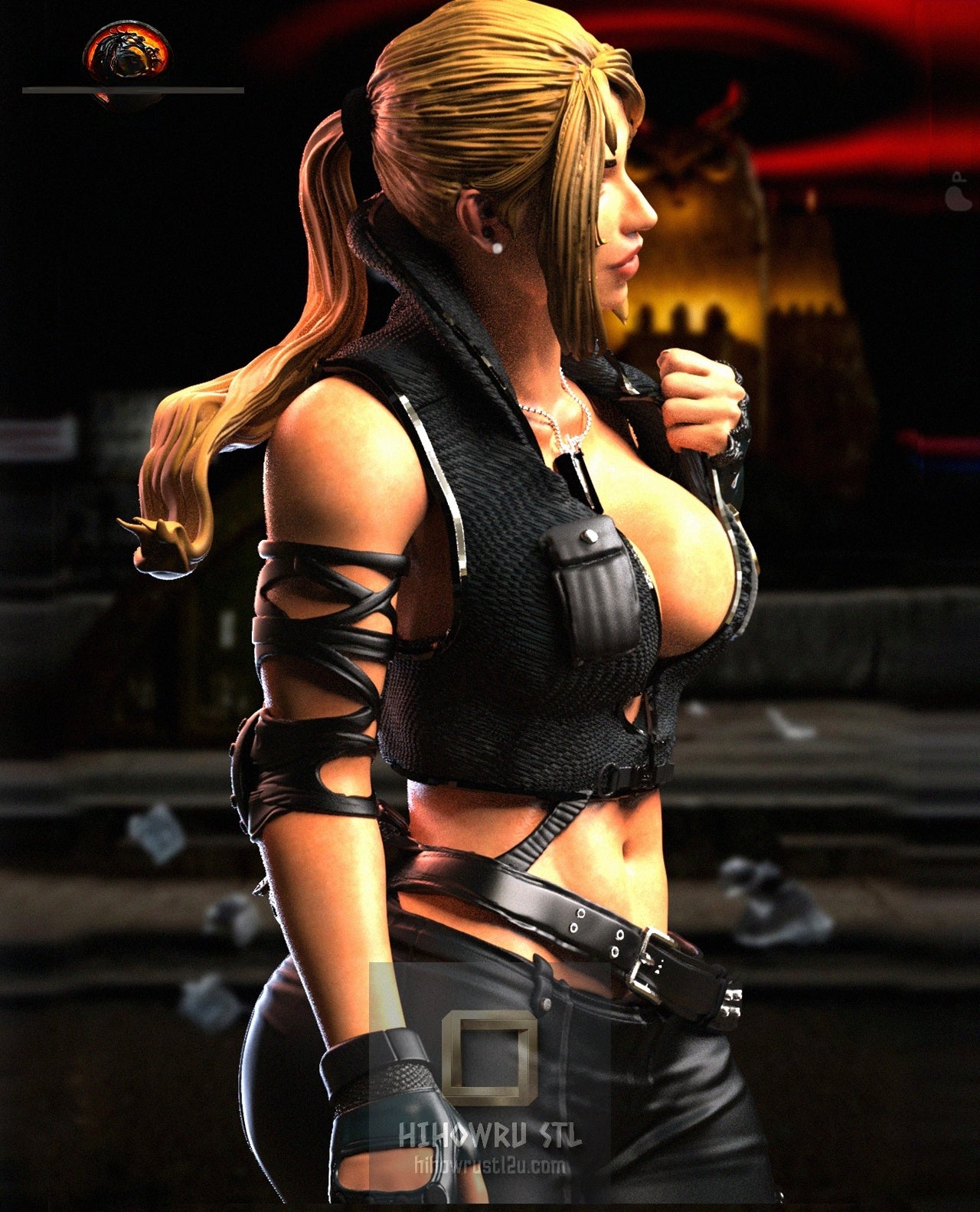 5182 Sonya Blade - Mortal Kombat - STL 3D Print Files