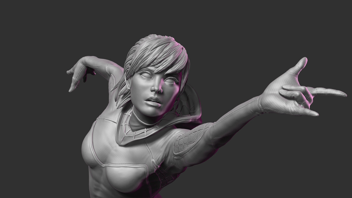 1793 Spider Gwen - STL 3D Print Files