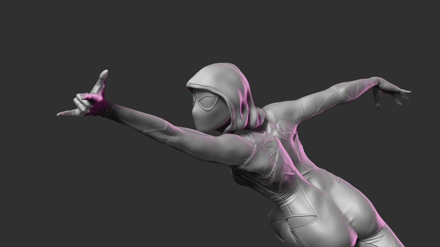 1793 Spider Gwen - STL 3D Print Files