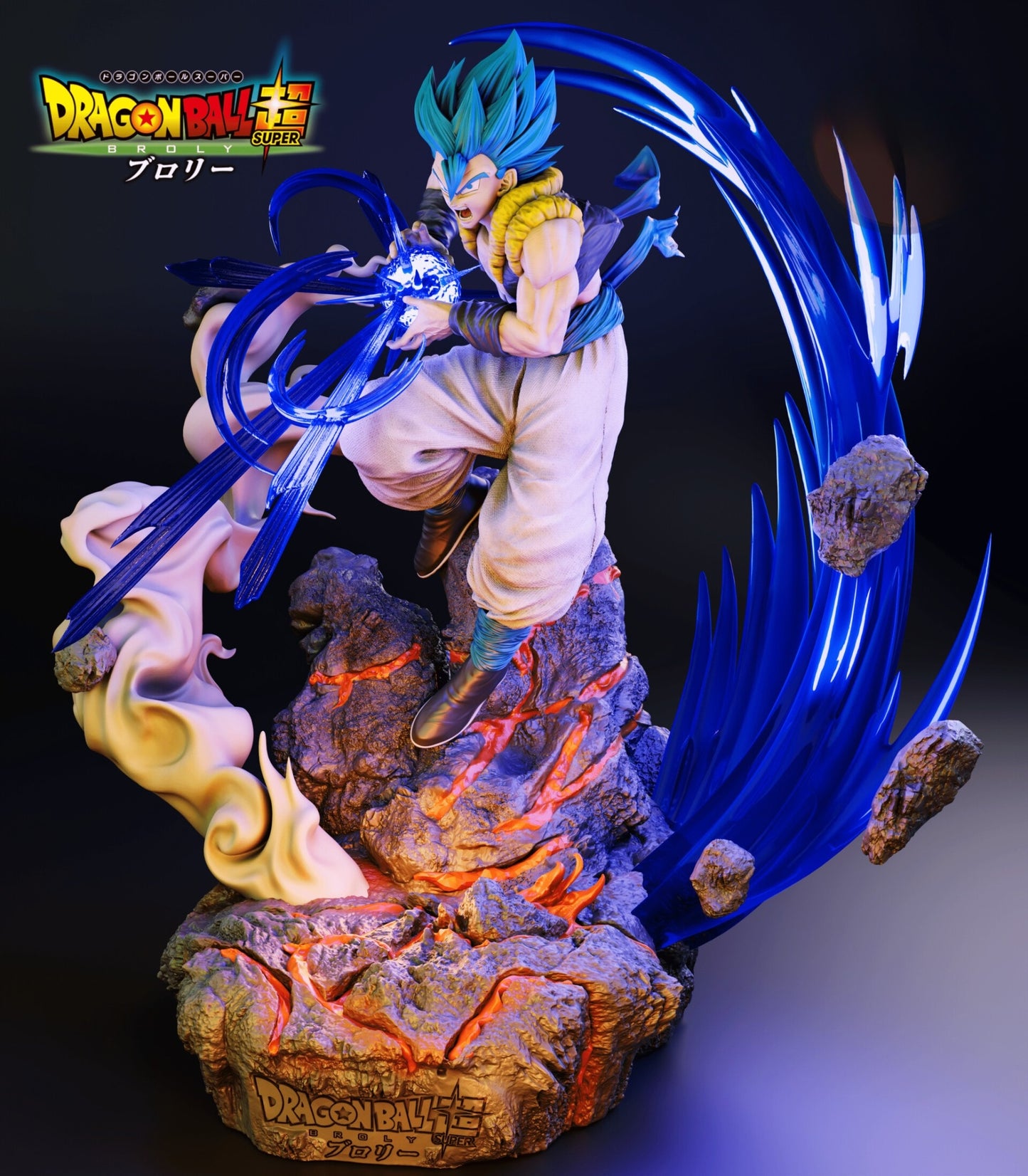 3395 Gogeta Blue - Dragon Ball Super - STL 3D Print Files