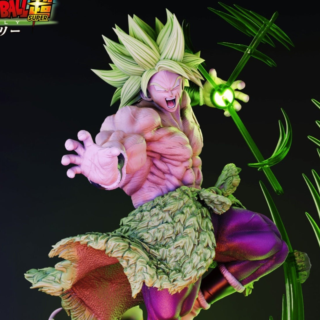 3394 Broly Super Saiyan - Dragon Ball Super - STL 3D Print Files