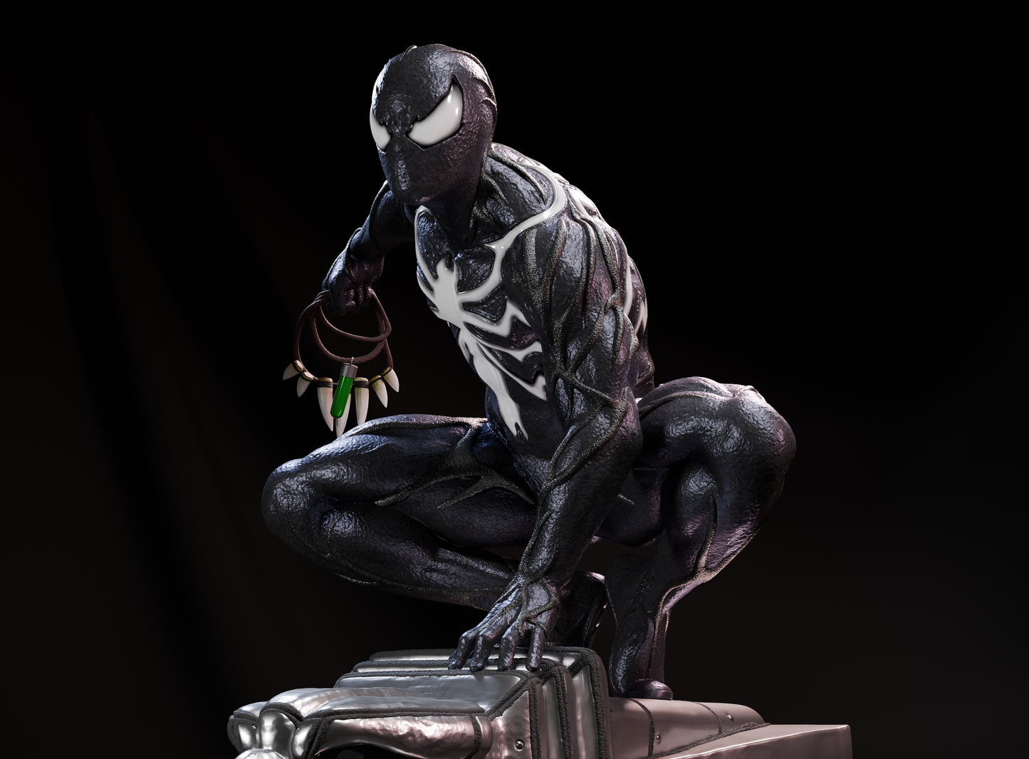 1997 Black Suit Spider-Man - Marvel Comics - STL 3D Print Files