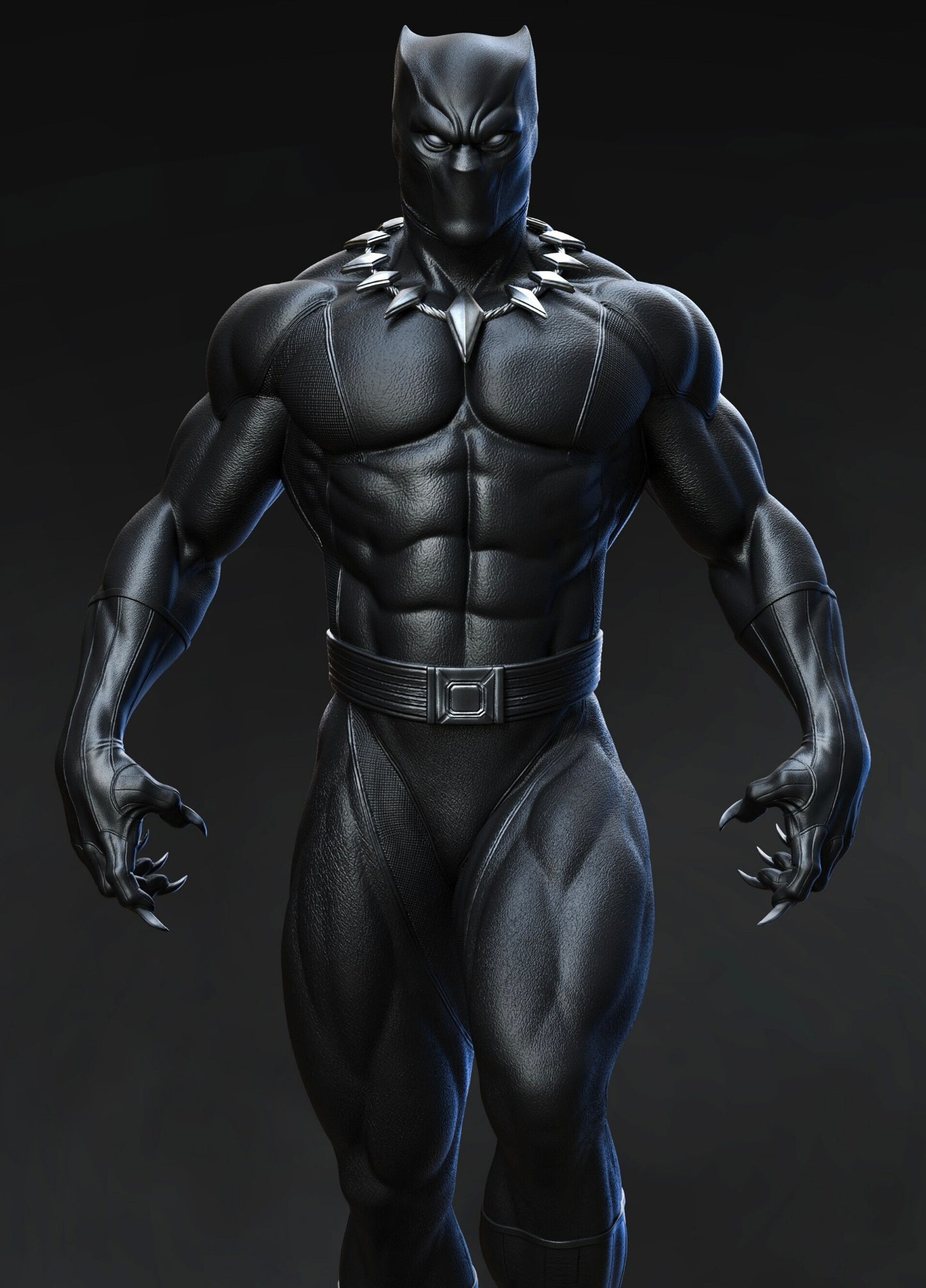 3170 Black Panther - Marvel Comics - STL 3D Print Files