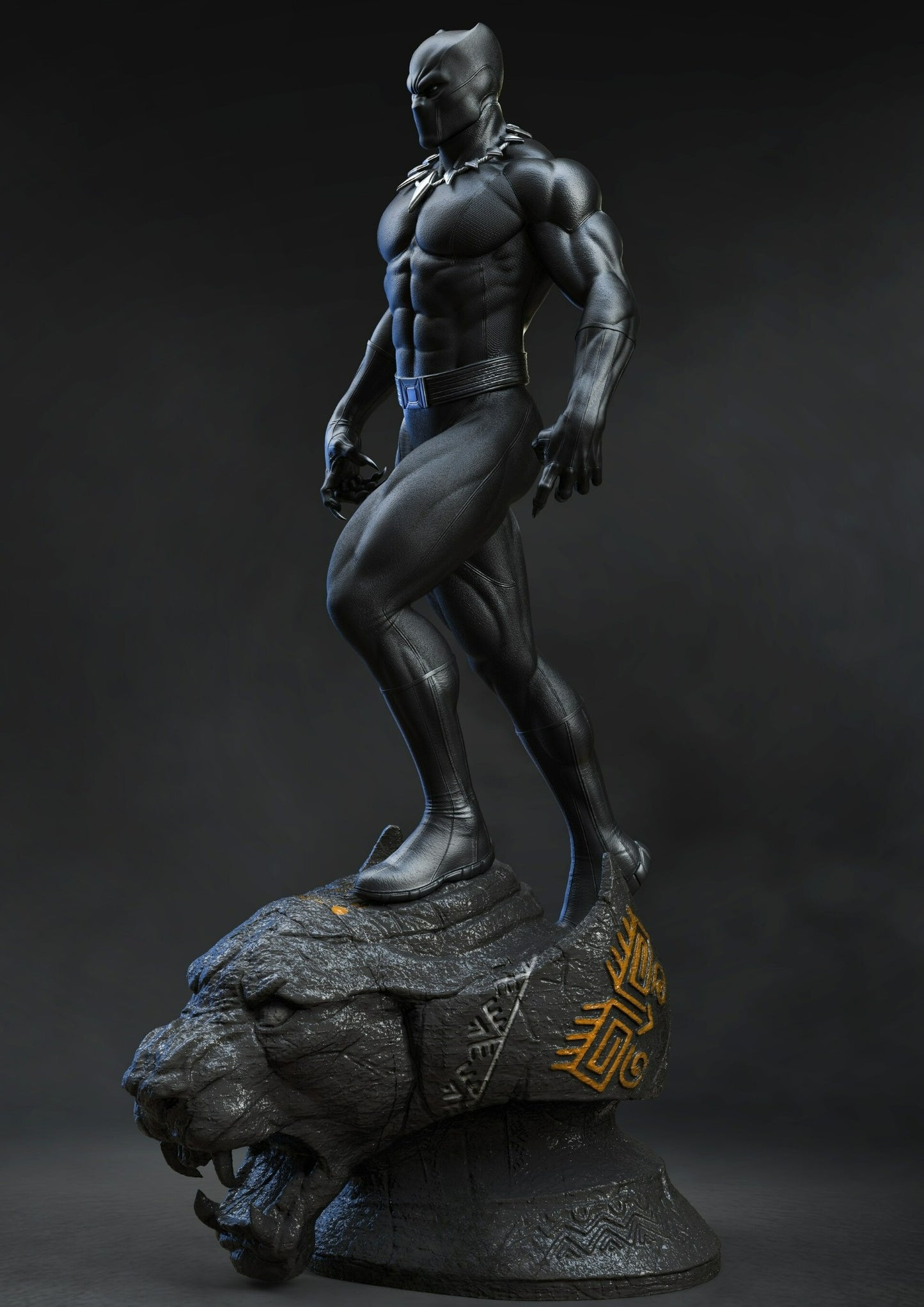 3170 Black Panther - Marvel Comics - STL 3D Print Files