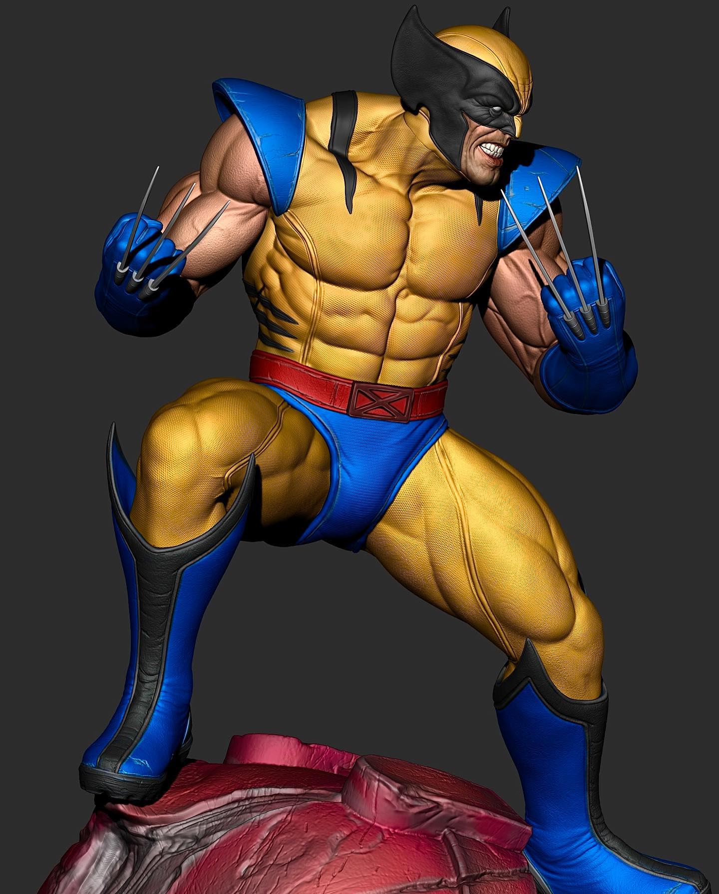 2691 WOLVERINE - X-MEN - STL 3D Print Files