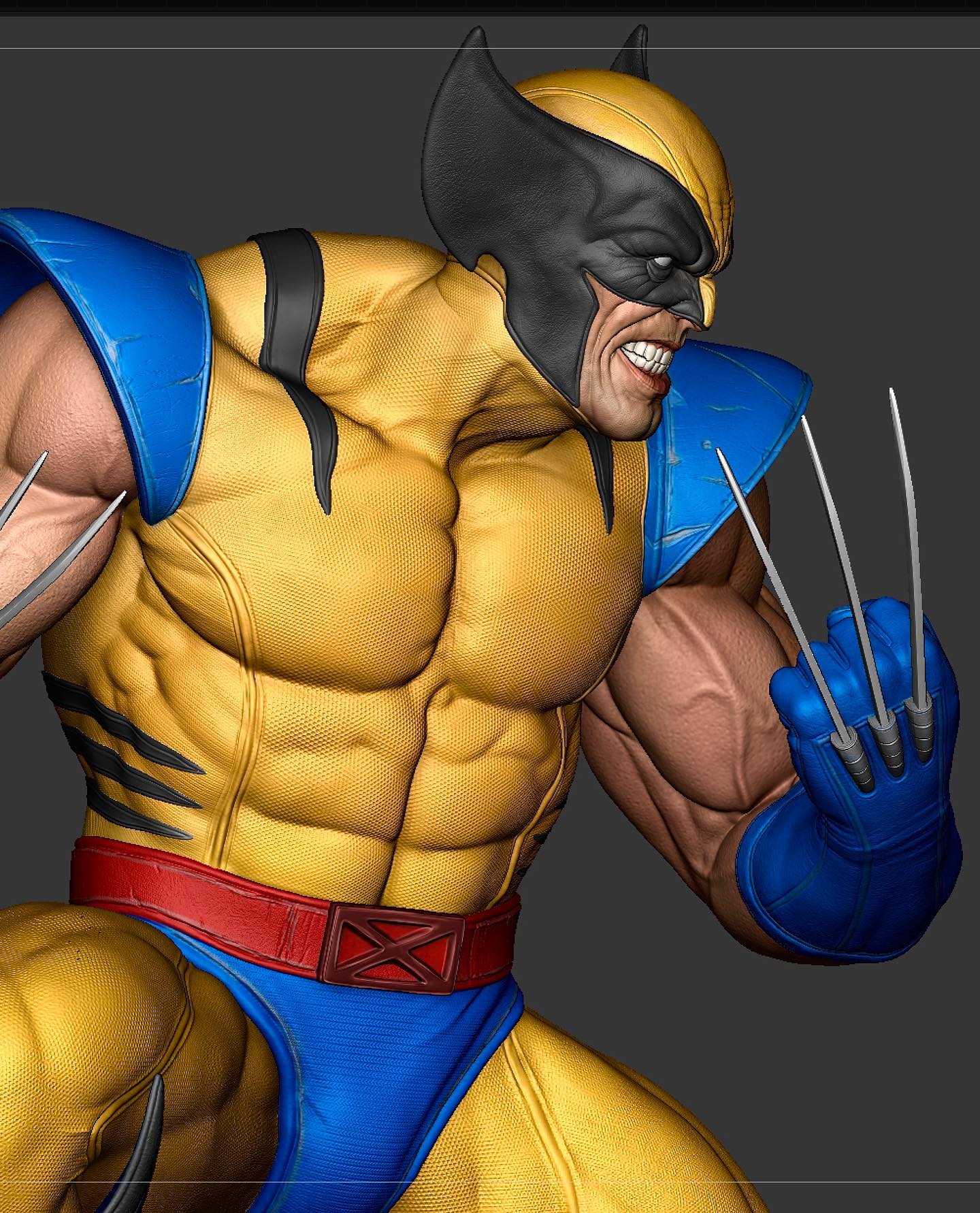 2691 WOLVERINE - X-MEN - STL 3D Print Files