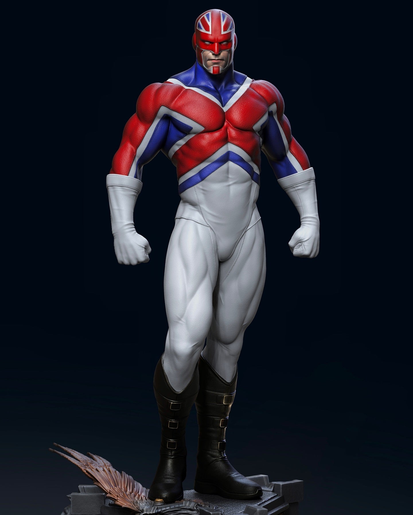 2714 Captain Britain - Marvel Comics - STL 3D Print Files