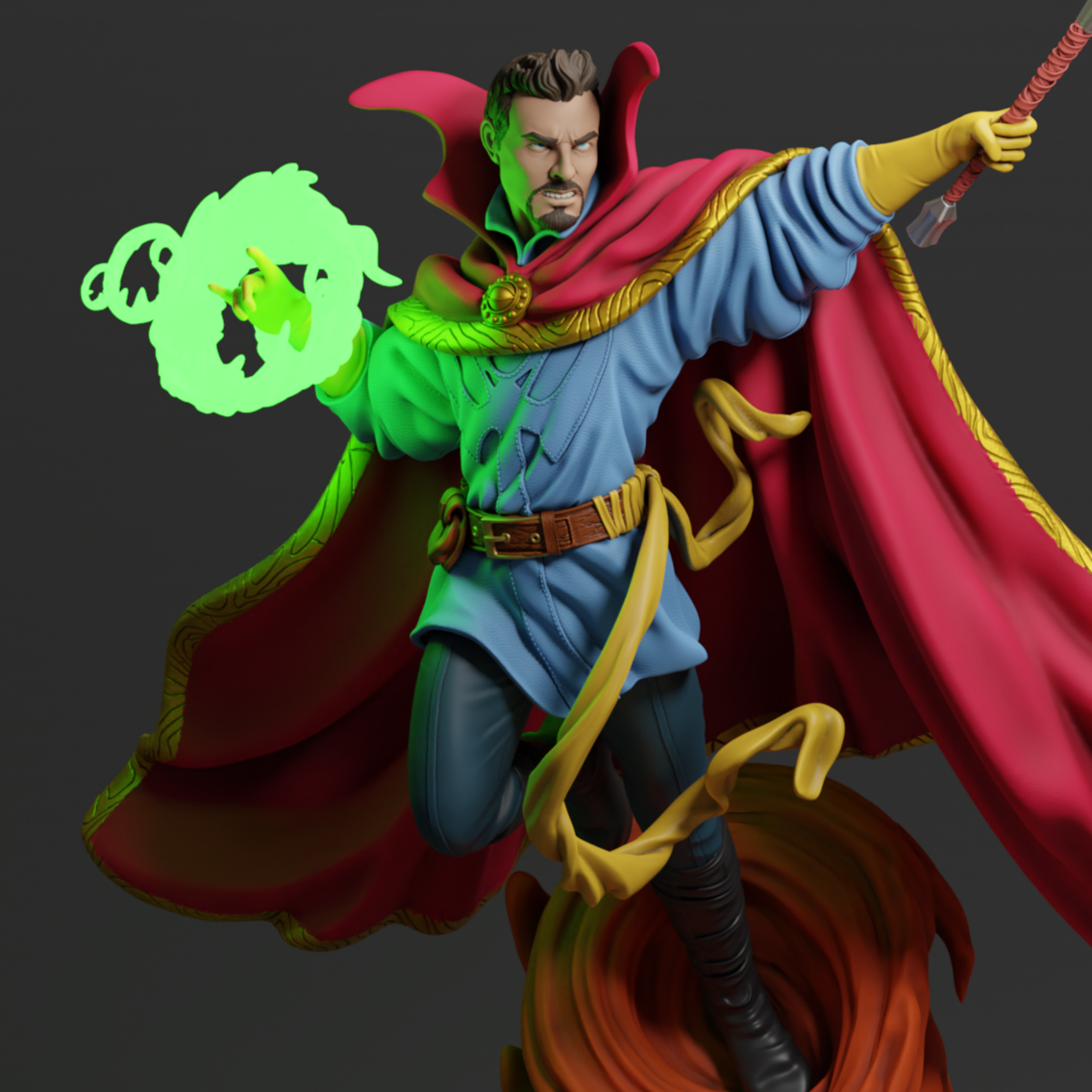 1390 Doctor Strange - Marvel Comics - STL 3D Print Files