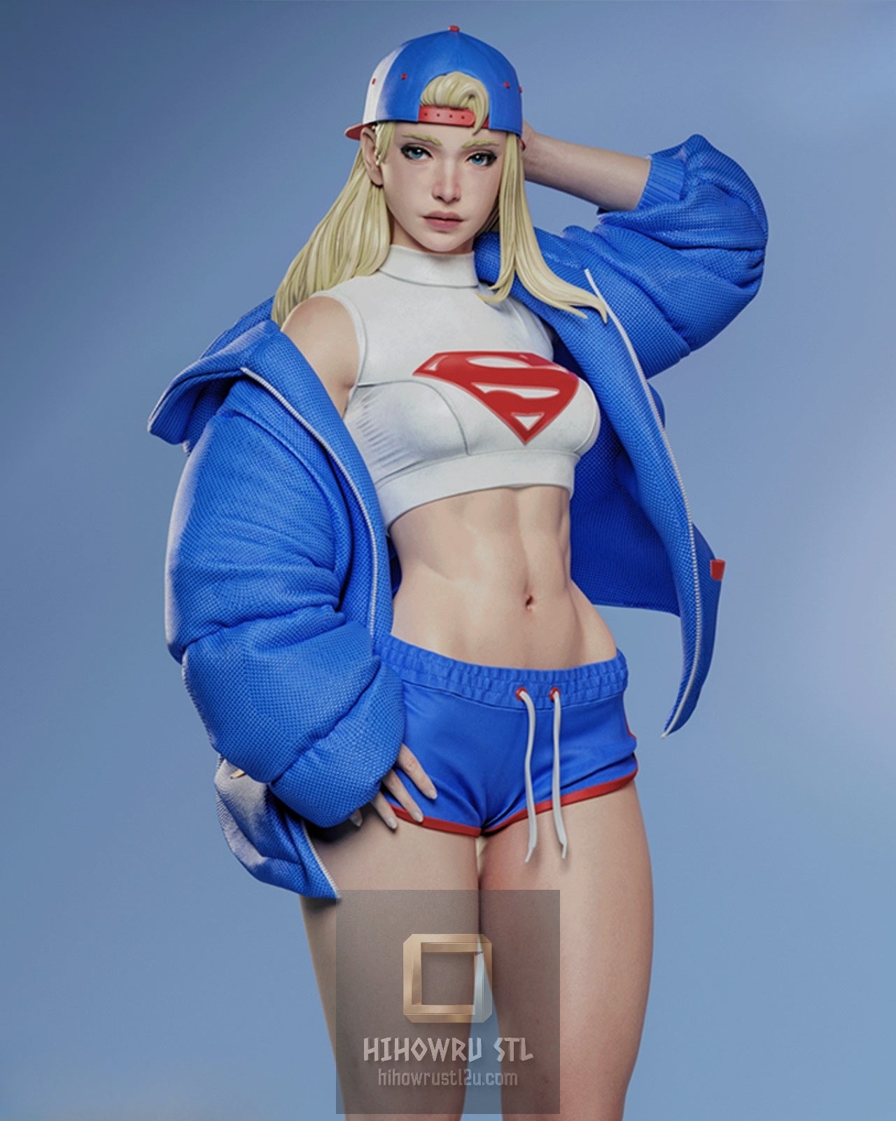 2687 Supergirl - DC Comics - STL 3D Print Files