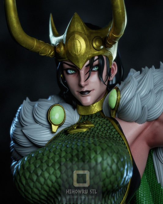 4872 Lady Loki NSFW - STL 3D Print Files