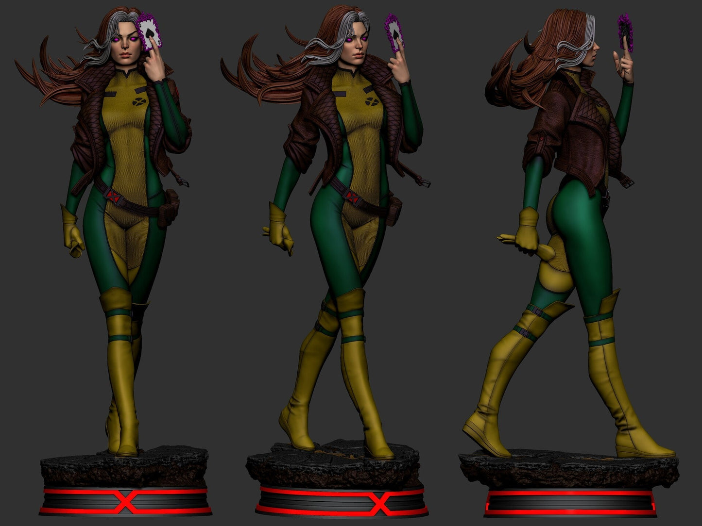 1630 Rogue - X-Men - STL 3D Print Files