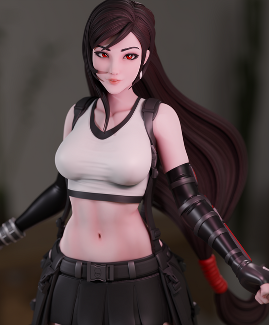 2040 Tifa Lockhart NSFW - Final Fantasy - STL 3D Print Files