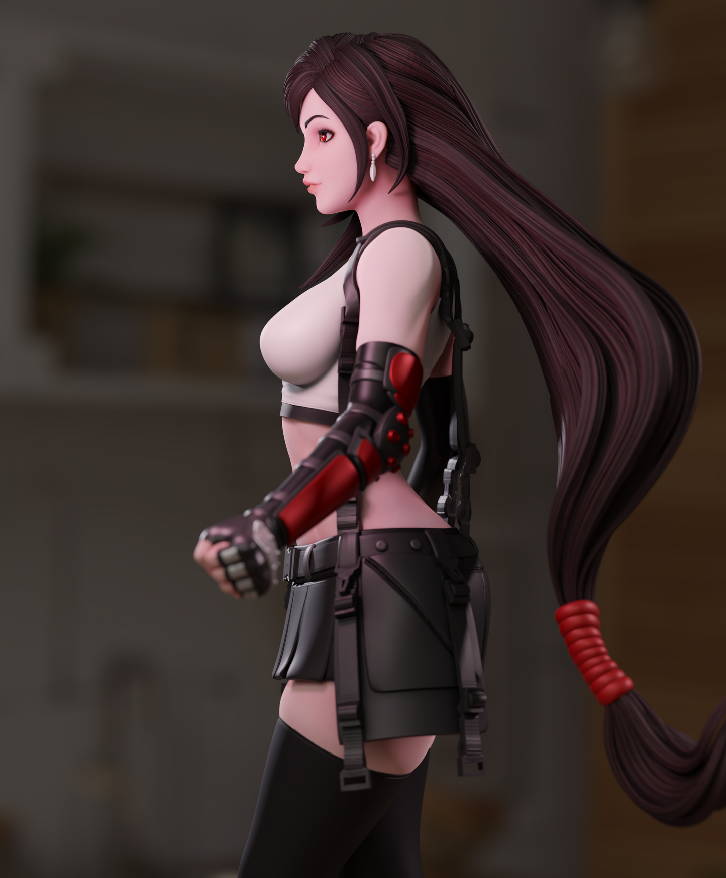 2040 Tifa Lockhart NSFW - Final Fantasy - STL 3D Print Files