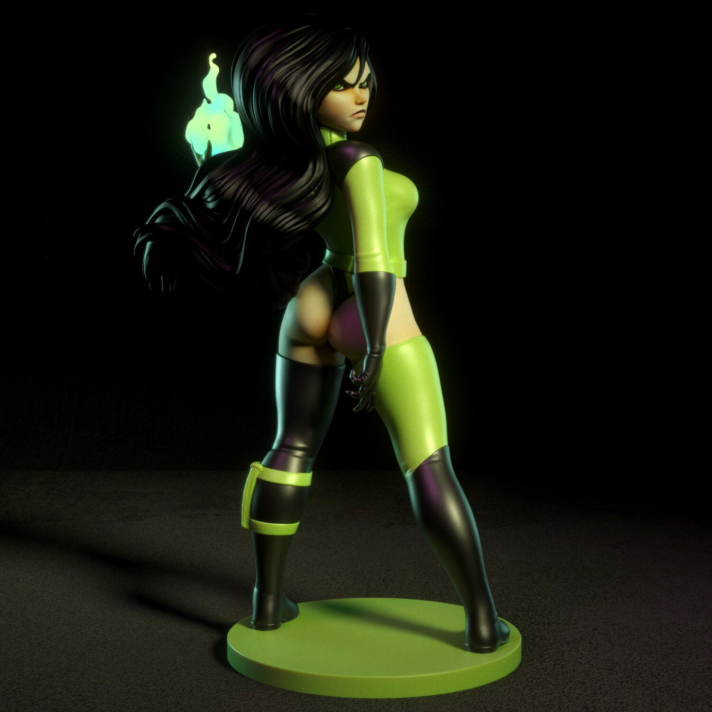 3006 Shego NSFW - Kim Possible - STL 3D Print Files