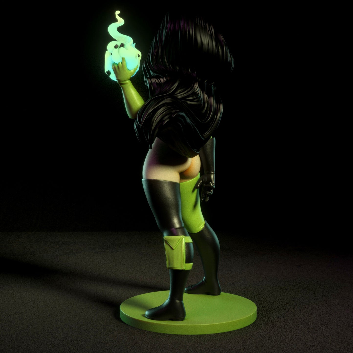 3006 Shego NSFW - Kim Possible - STL 3D Print Files