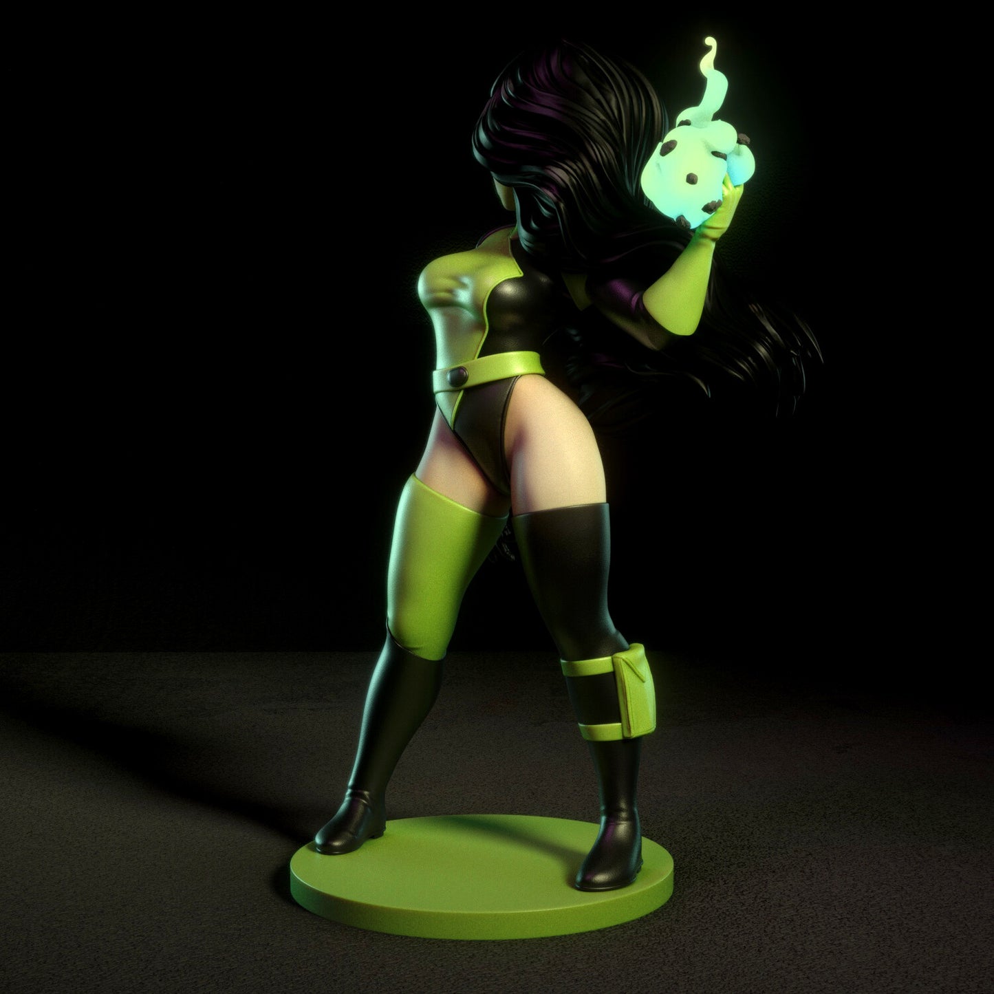 3006 Shego NSFW - Kim Possible - STL 3D Print Files