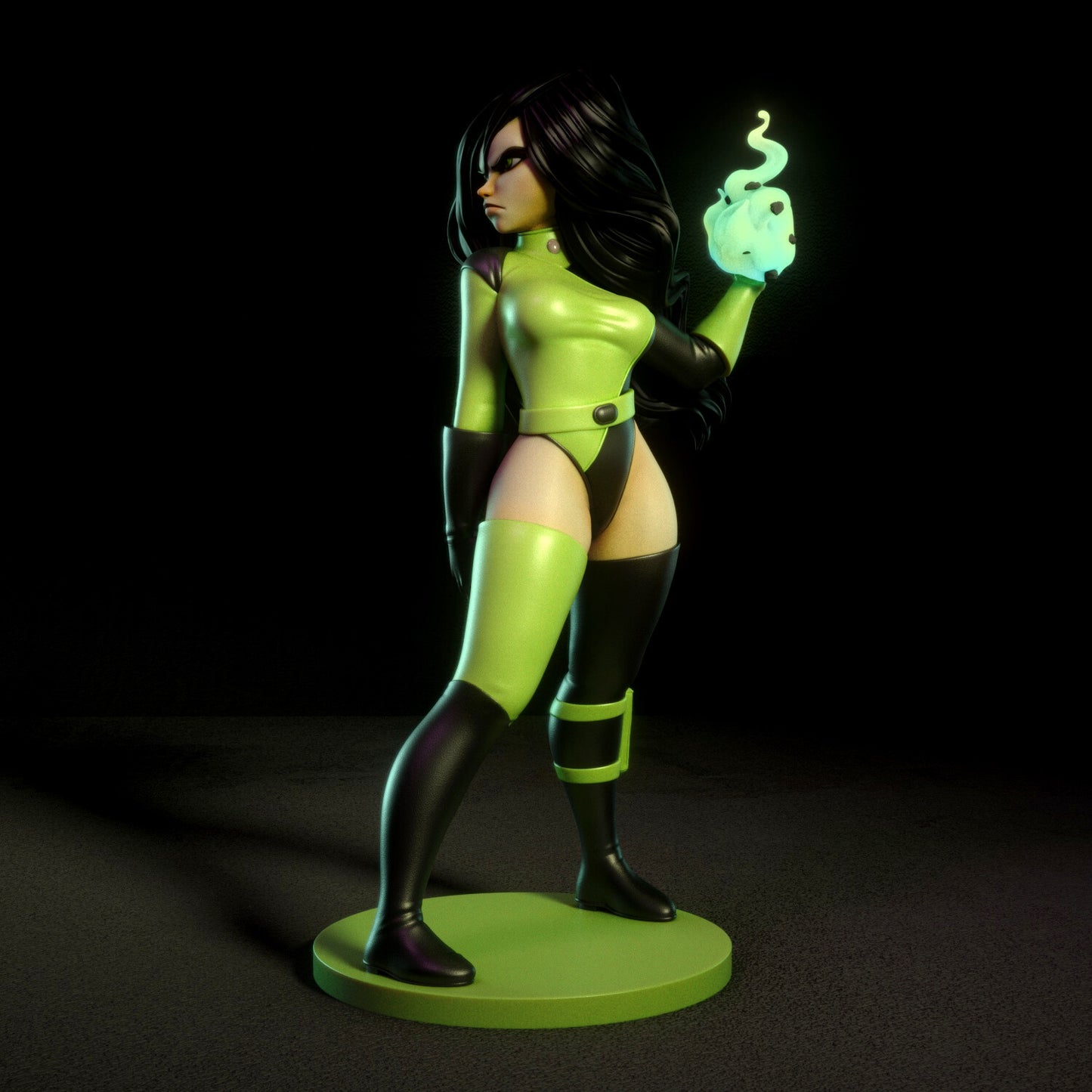 3006 Shego NSFW - Kim Possible - STL 3D Print Files