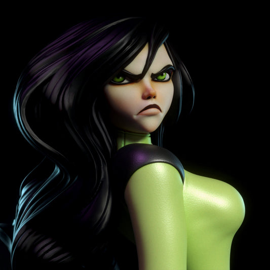 3006 Shego NSFW - Kim Possible - STL 3D Print Files