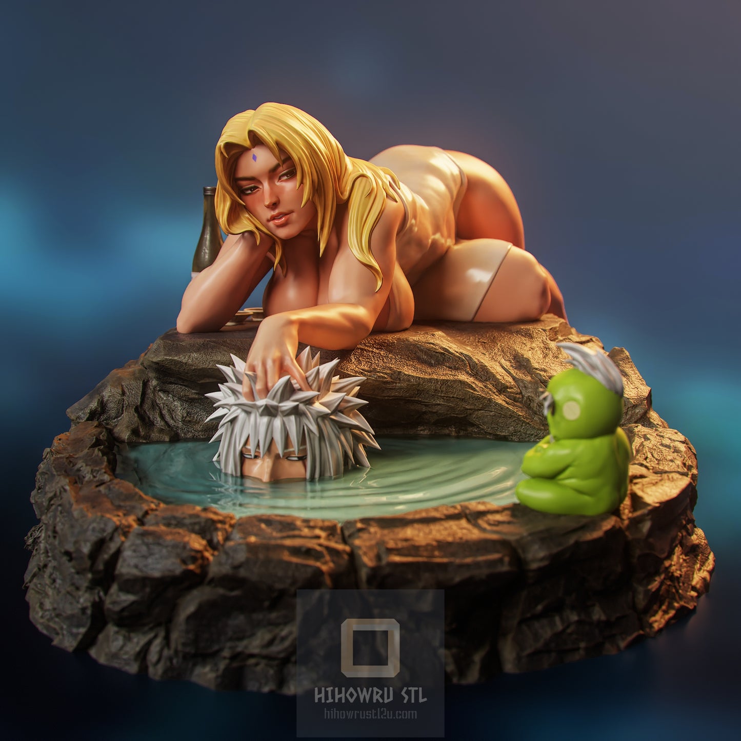 4511 Tsunade - Naruto - STL 3D Print Files