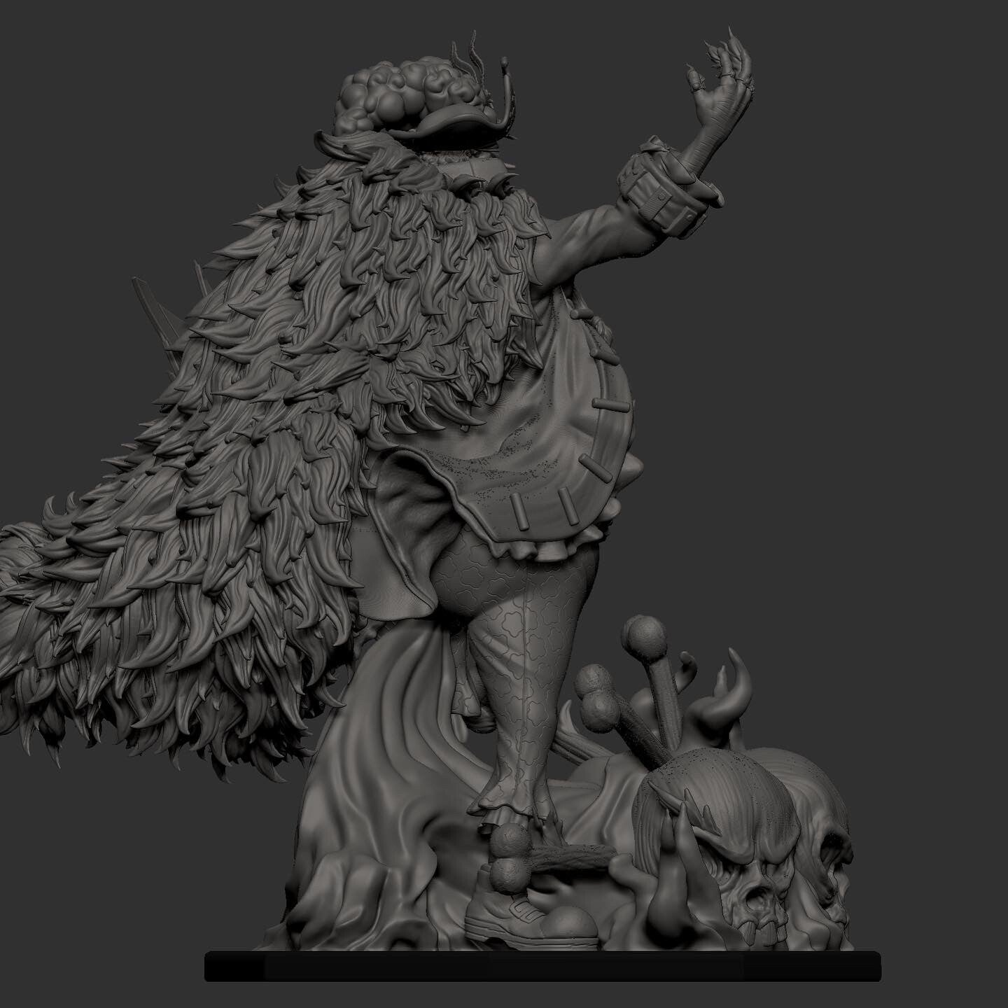 1779 Blackbeard - One Piece - STL 3D Print Files