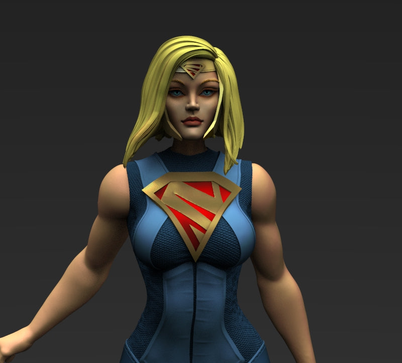 2272 Supergirl - DC Comics - STL 3D Print Files