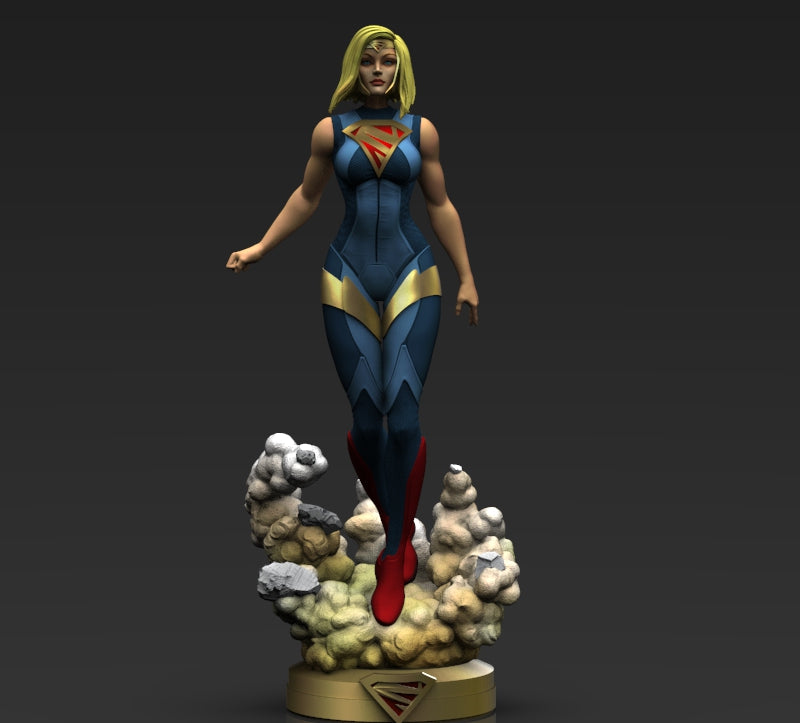 2272 Supergirl - DC Comics - STL 3D Print Files