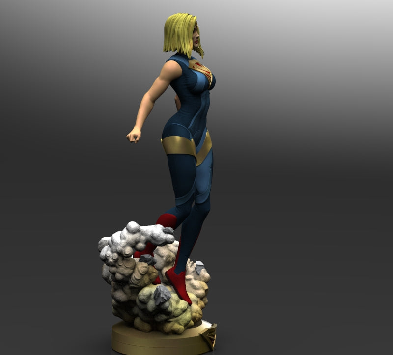 2272 Supergirl - DC Comics - STL 3D Print Files