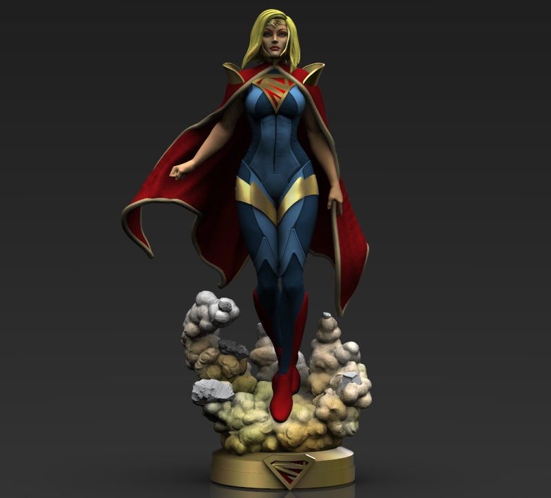 2272 Supergirl - DC Comics - STL 3D Print Files