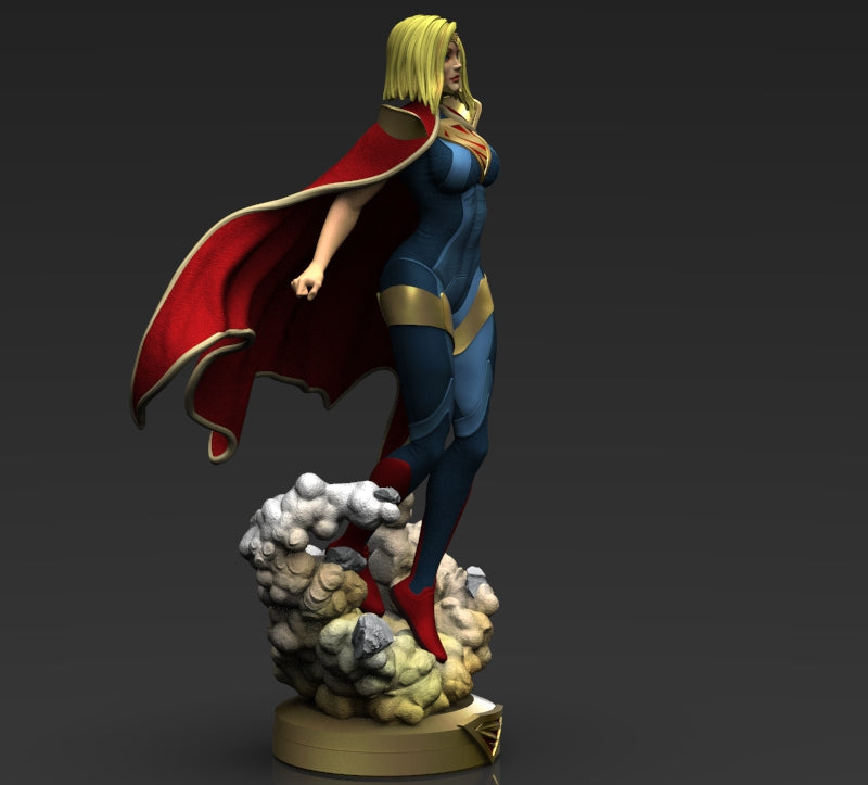 2272 Supergirl - DC Comics - STL 3D Print Files