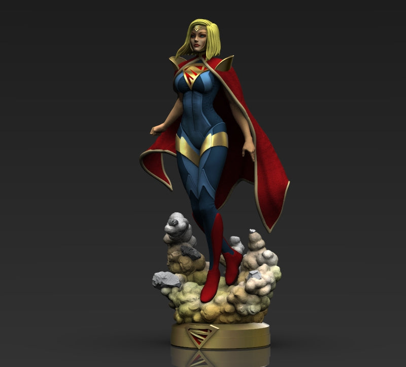 2272 Supergirl - DC Comics - STL 3D Print Files