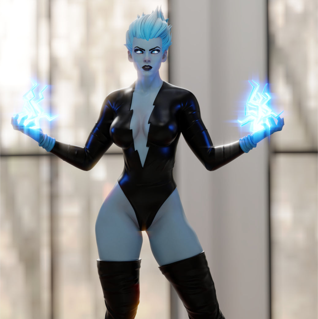 2994 Livewire NSFW - DC Comics - STL 3D Print Files