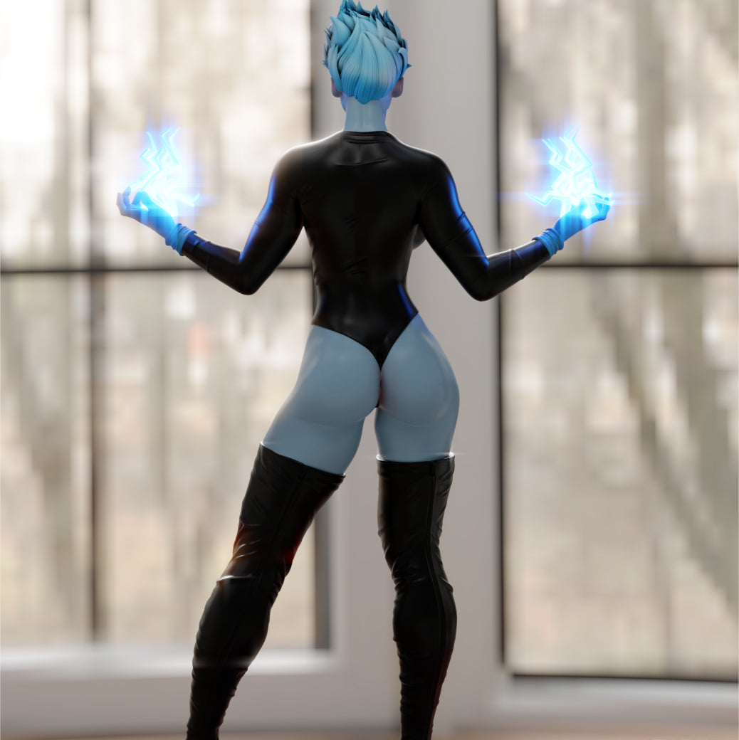 2994 Livewire NSFW - DC Comics - STL 3D Print Files