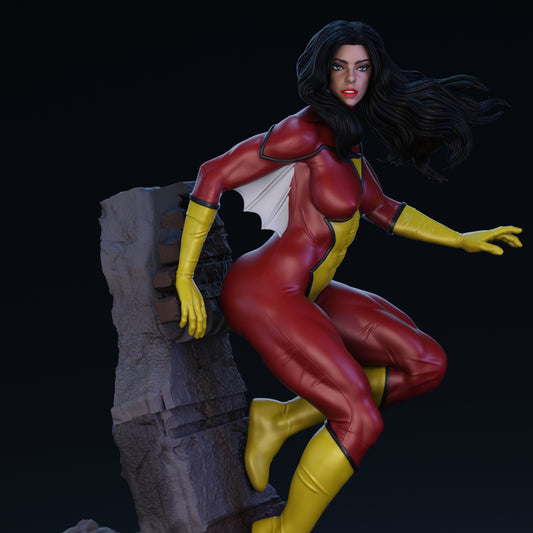 3882 Spider-Woman NSFW - Marvel Comics - STL 3D Print Files