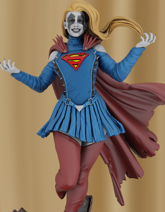 1900 Supergirl Infected NSFW - DC Comics - STL 3D Print Files