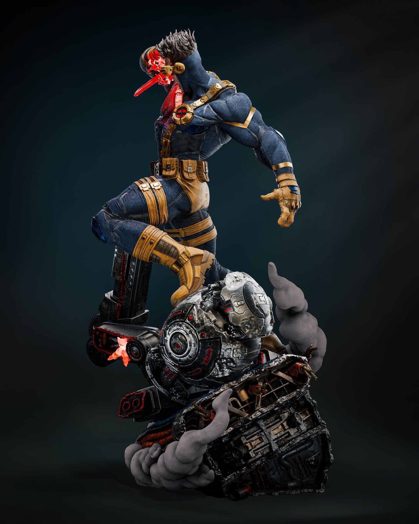 3243 Cyclops - X-Men - STL 3D Print Files