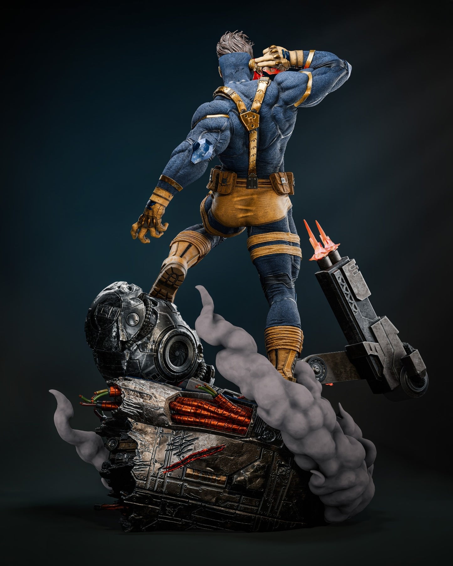 3243 Cyclops - X-Men - STL 3D Print Files